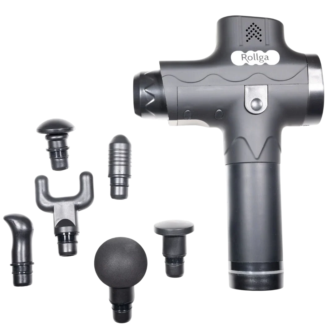 Professional Percussion Massage Gun – High-Performance Deep Tissue Recovery ( multiple heads)