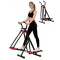 Foldable Air Walker & Glider Fitness Exercise Machine