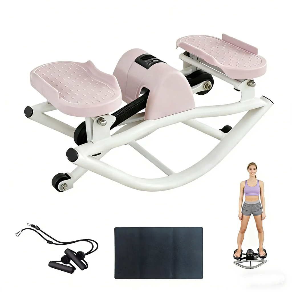 Core Twisting & Abdominal Exercise Machine with Resistance Bands