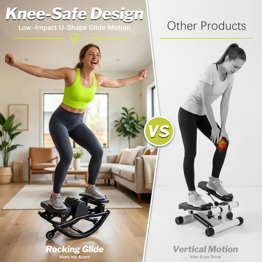 Core Twisting & Abdominal Exercise Machine with Resistance Bands