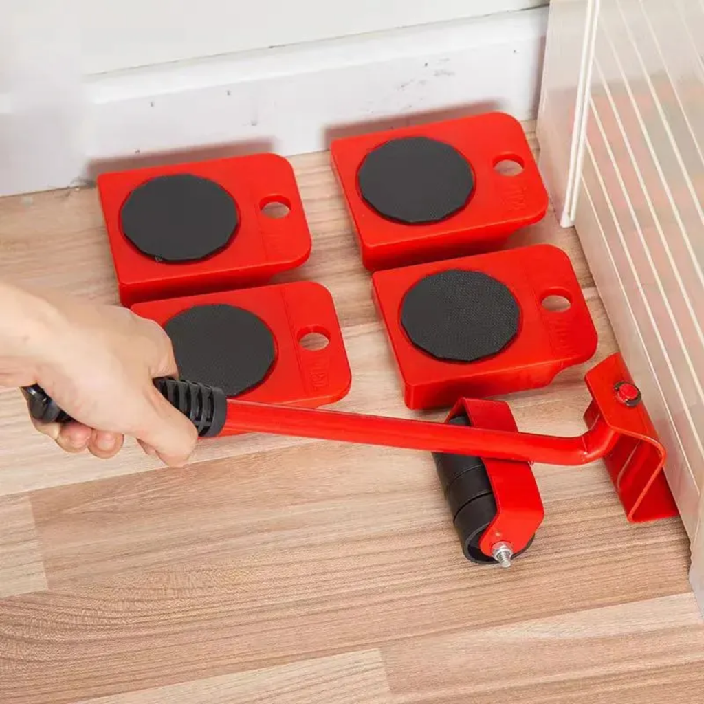 Heavy Furniture Lifter & Slider Moving Roller Tool Set
