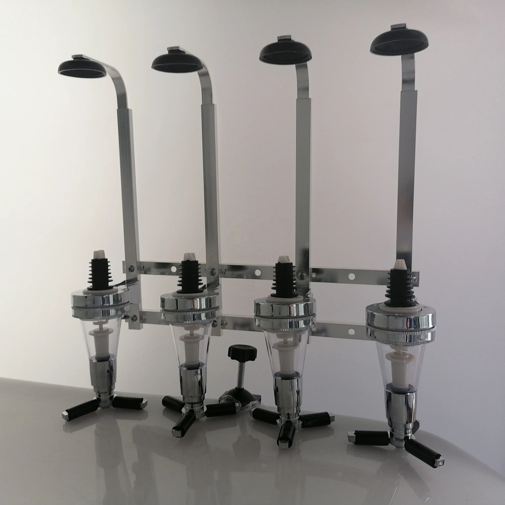 PERA -Bottle Wall-Mounted Revolving Liquor Dispenser & Butler