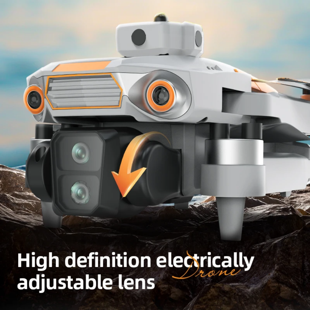 Foldable Dual-Camera Brushless GPS Drone with Screen Remote