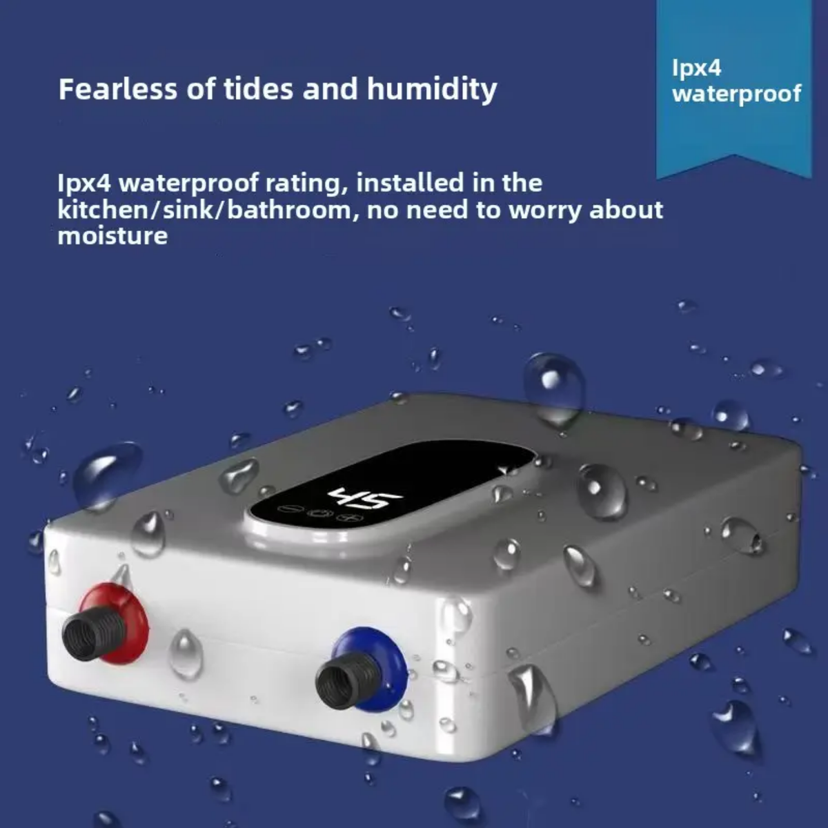 Instant Variable-Frequency Electric Kitchen Water Heater (Model RYK-004)