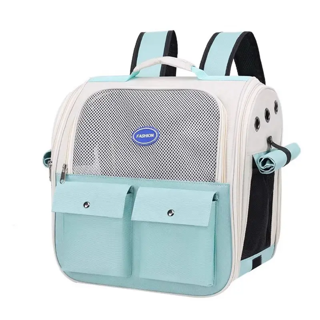 Portable Breathable Pet Carrier Bag with Mesh Ventilation