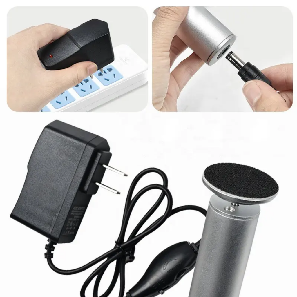 Electric Foot Callus Remover & Pedicure File Set