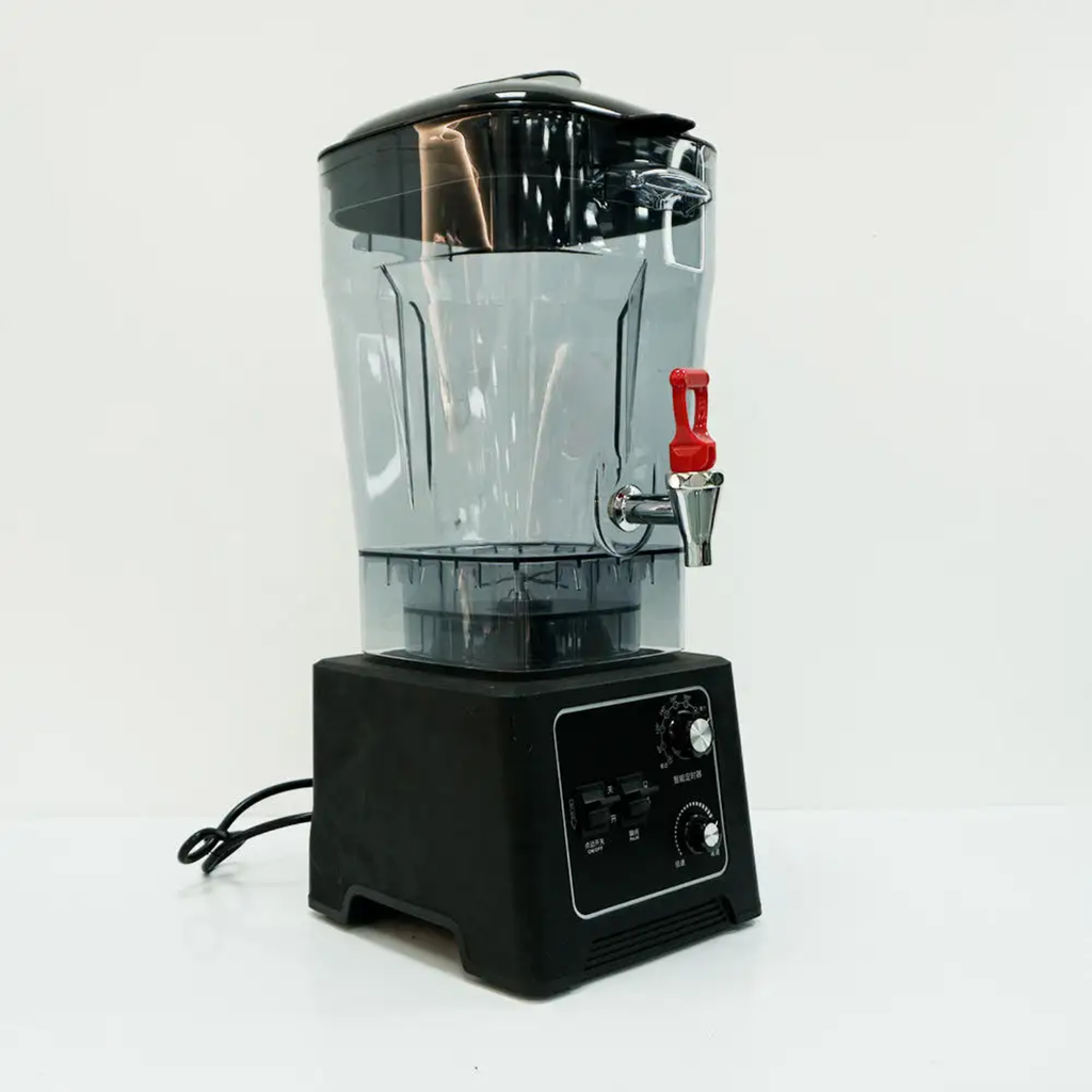 Commercial Heavy-Duty Blender with Dispensing Spigot & Timer