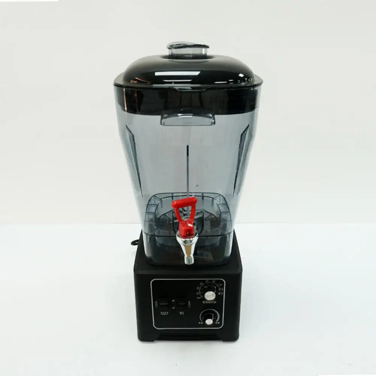 Commercial Heavy-Duty Blender with Dispensing Spigot & Timer