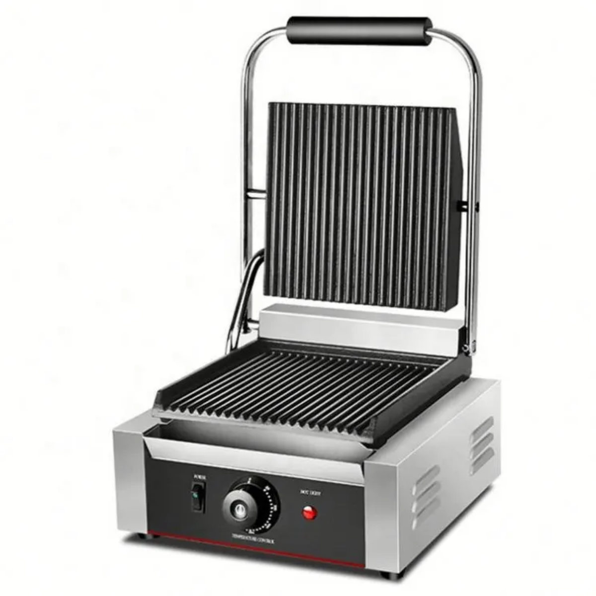 Commercial Electric Panini Press & Grooved Contact Grill