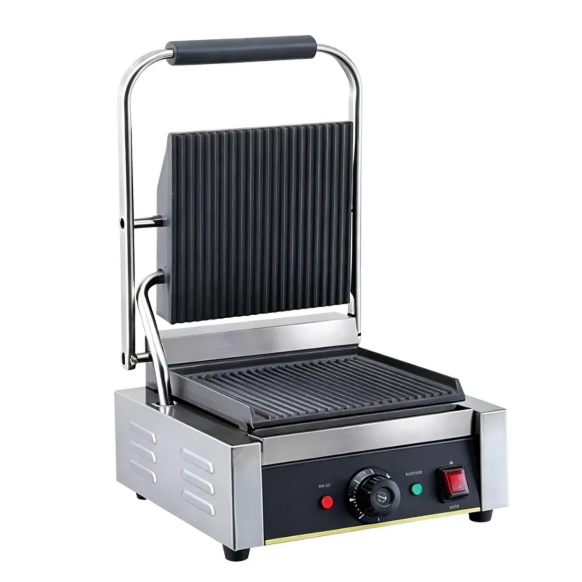 Commercial Electric Panini Press & Grooved Contact Grill