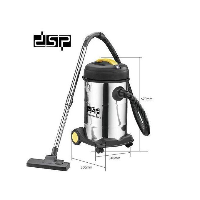 DSP heavy-duty wet and dry canister vacuum cleaner