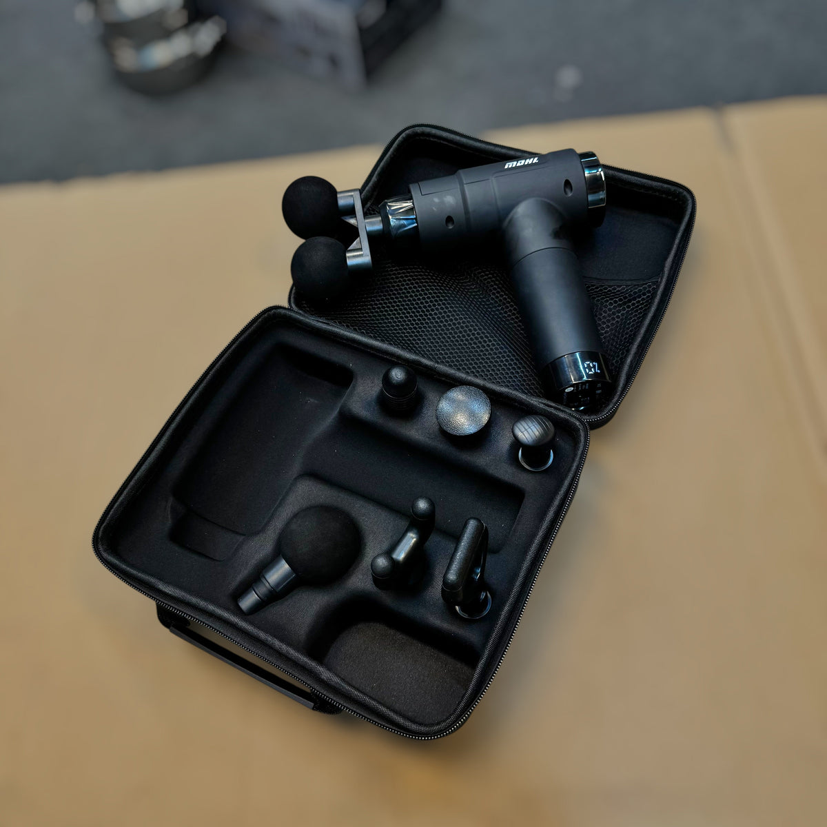 MDHL Double Head Deep Tissue Percussion Massage Gun (Model: MD-8121)