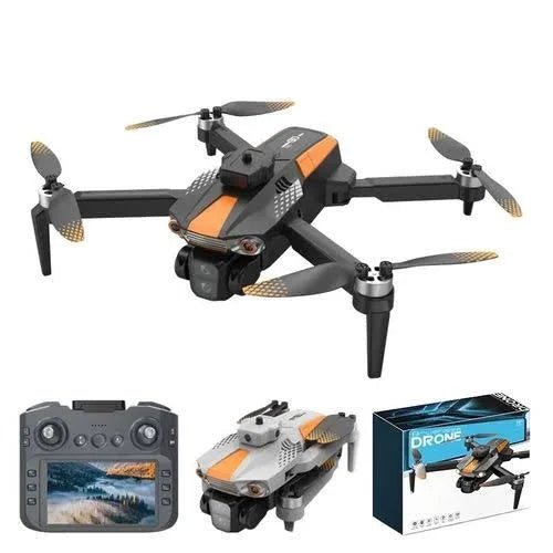 Foldable Dual-Camera Brushless GPS Drone with Screen Remote