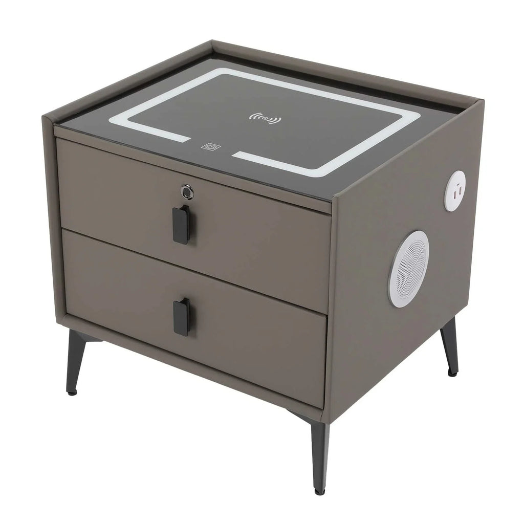 Modern smart nightstand ( smart bedside table)
